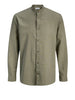 jack e jones camicia casual uomo 12289184 dusty olive verde 161808148