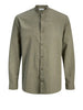 jack e jones camicia casual uomo 12289184 dusty olive verde 161808148