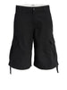 jack e jones bermuda casual cargo uomo 12296731 black nero 160347633