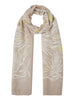 liu jo stola flower zebra donna 2a6032t2738 naturale beige 166202845