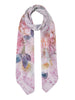 liu jo foulard peony animalier donna 2a6044t2745 soft peony rosa 164262188