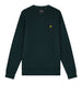 lyle scott felpa uomo ml424vog dark green verde 160852208