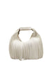 manila grace borsa a mano donna b825eu off white bianco 164054970
