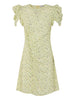 mar de margaritas vestito mini karin donna mmabw01542 jasmin giallino giallo 163801207