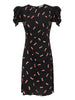 mar de margaritas vestito mini karin donna mmabw01542 nero 161259933