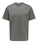 only e sons t shirt uomo 22022532 castor gray darkest spruce verde 165103543