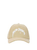 palm angels berretto con visiera donna pwlb032s26fab002 beige 169488237