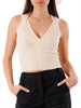 patrizia pepe top donna 8k0365k300 warm ivory bianco 162783795