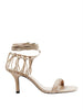 patrizia pepe sandalo donna 8x0103l026 warm skin beige 169584564