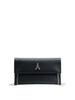 patrizia pepe borsa a tracolla donna cb5460l011 black light gold nero 167883104