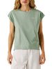pepe jeans t shirt donna pl504821 bleach green verde 160554607