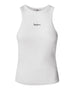 pepe jeans canotta marian donna pl506035 white bianco 169759002