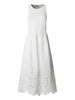 pepe jeans vestito longuette naomi donna pl9537807 white bianco 166161879