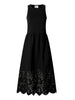 pepe jeans vestito longuette naomi donna pl9537807 black nero 168432823