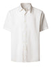 pepe jeans camicia casual camicia percy uomo pm3091193 white bianco 168583831