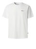pepe jeans t shirt contrast connor uomo pm5010179 white bianco 160561058