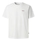 pepe jeans t shirt contrast connor uomo pm5010179 white bianco 160561058
