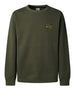 pepe jeans felpa soren uomo pm5800139 olive green verde 169674816