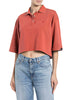 replay polo donna w3502 000 23766g nantucket red rosso 167831081