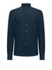 rrd camicia casual techno wash pique uomo 26256 blu 160980028