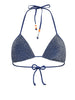 sun68 bikini pezzo sopra donna h36215 blu 162260040