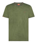 sun68 t shirt special dyed uomo t36147 verde 165161170