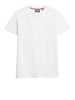 superdry t shirt essential logo uomo m1011245 optic bianco 167632714