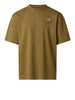 the north face t shirt essential simple dome uomo nf0a8evw cedar verde 166528421
