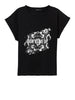 tiffosi t shirt donna 10064704 nero 162187844