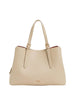 twin set borsa shopper donna 261tb7180 bic delicate sand cardinale beige 168902820