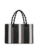twin set borsa shopper donna 261td8061 grigio 163095543