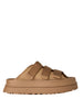 ugg sandalo basso goldenglow slide donna 1167430 dark sand beige 168056194