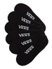 vans calzini classic canoodle rox unisex vn000qca black white nero 162982867
