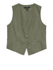 vero moda gilet donna 10333795 deep lichen green verde 163032729