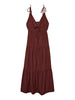 vero moda vestito longuette donna 10345603 andorra bordeaux 160058605