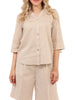 yes zee camicia casual camicia donna c231yz00 sabbia beige 166464694