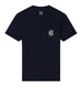 armani exchange t shirt uomo xm000365af12308 deep navy blu 166192971