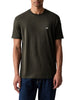 armani exchange t shirt uomo xm001568af10358 peat verde 169005499