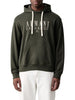 armani exchange felpa cappuccio uomo xm003429af10830 peat verde 167570085