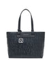 armani exchange borsa shopper donna xw001481af15774 black nero 162723461