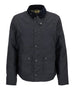 barbour giubbotto reelin wax uomo mwx1106 navy blu 165421609