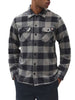 dickies camicia casual blu uomo dk0a4xdz grey melange grigio 165215331