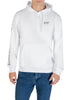 ea7 felpa cappuccio uomo 7m000570af10377 white black bianco 163529222