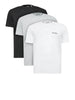 guess t shirt uomo u4yg52kcam1 grey white black com multicolore 167606747
