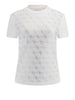 guess t shirt ss mock neck all over 4g tee donna w4bi26j1314 pure white bianco 165857986