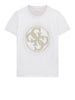 guess t shirt ss cn 4g round crystals logo t donna w6bi30k6051 pure white bianco 168321067