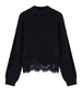 guess maglia ls mn hayden lace swtr donna w6br38z1433 jet black a996 nero 161813742