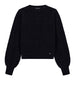 guess pullover ls cn joanna swtr donna w6br44z1441 jet black a996 nero 165161812