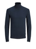 jack e jones pullover jjeemil knit roll neck uomo 12157417 navy blazer blu 161539987