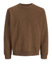jack e jones felpa jjebradley sweat uomo 12249341 cocoa marrone 160921223
